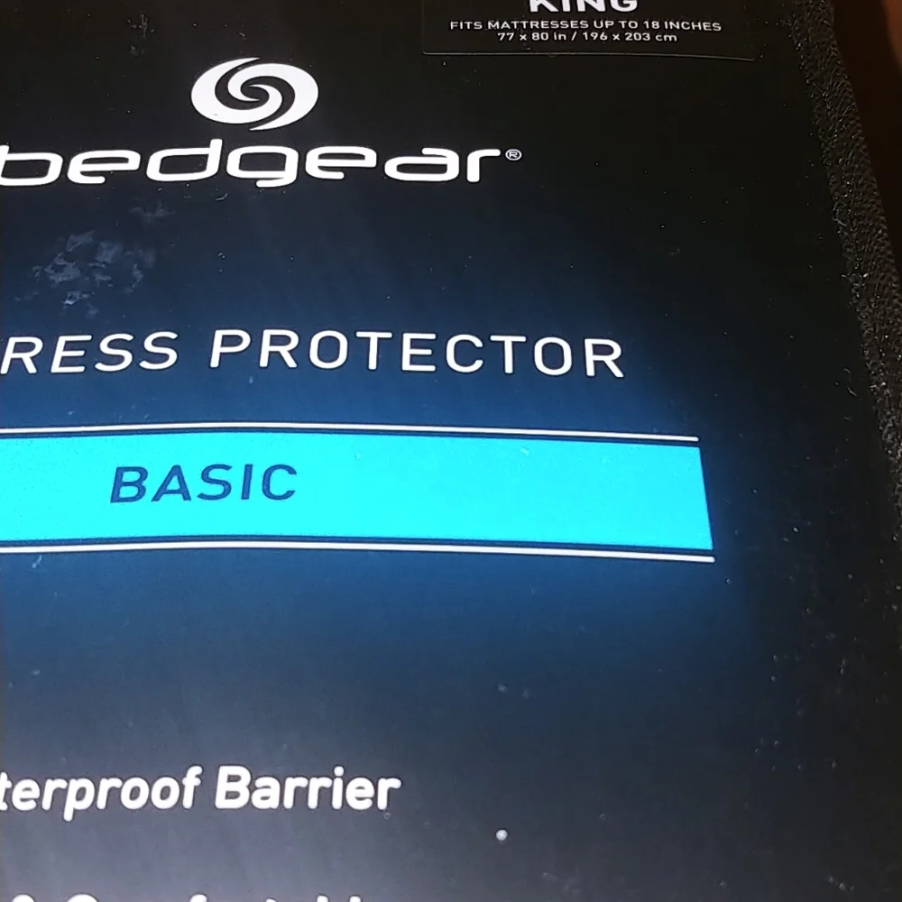 Mattress protector bedgear basic king size